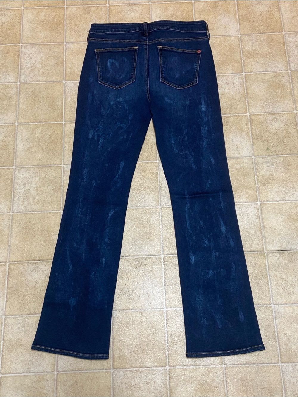 SUPER RARE SPANX BY SARA GLAKELY 5 POCKET SLIM BOOT STRETCH JEANS SIZE 30 UNISEX